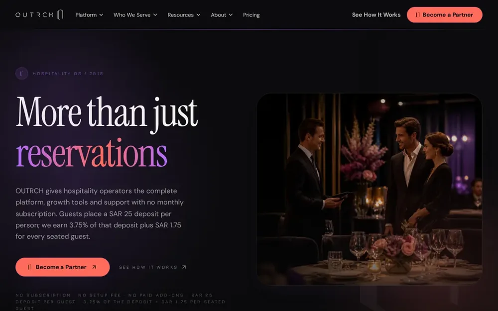 Outrch — Hospitality Operating System
